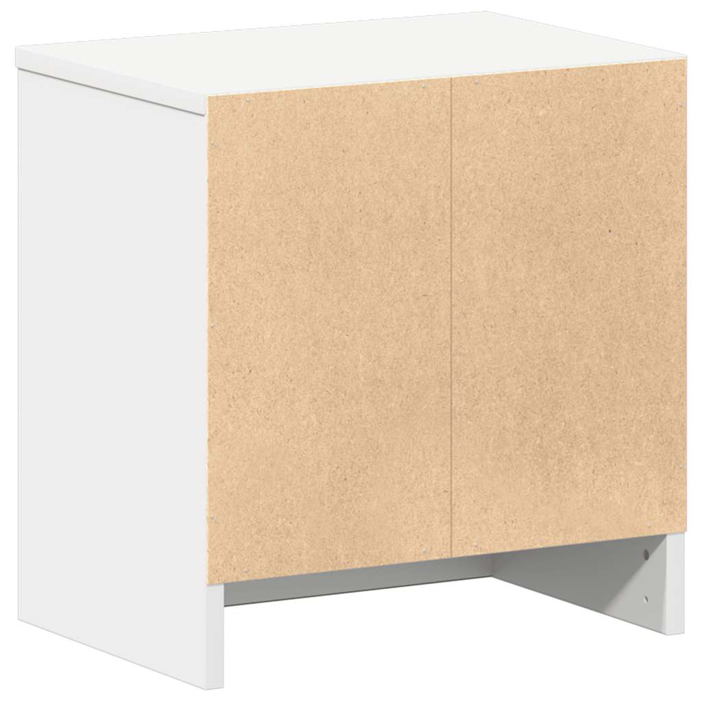 Mesas de cabeceira 2 pcs com gaveta 39x28x41 cm branco