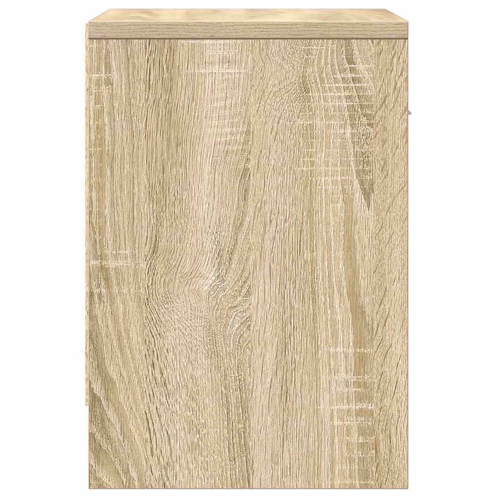 Mesas de cabeceira 2 pcs com gaveta 39x28x41 cm carvalho sonoma