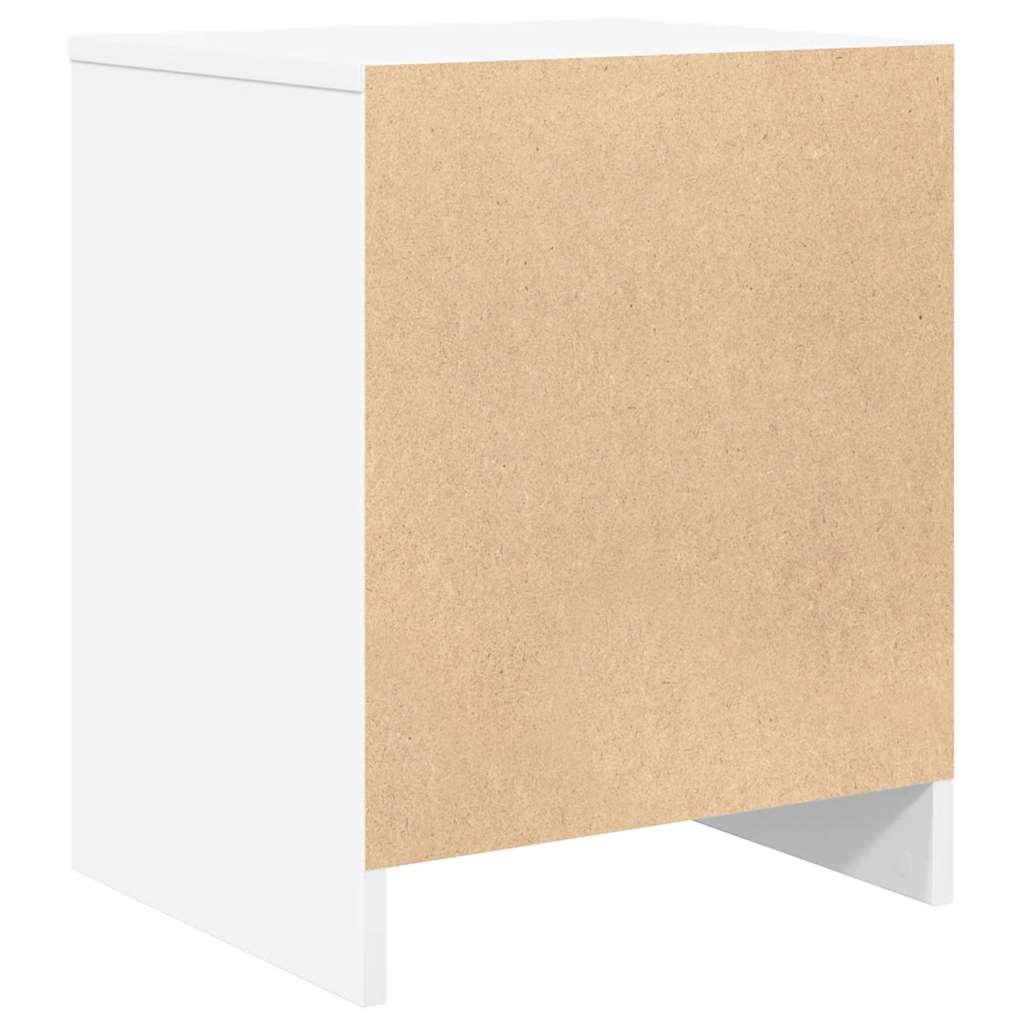 Mesa de cabeceira com gaveta 40x34x50 cm branco