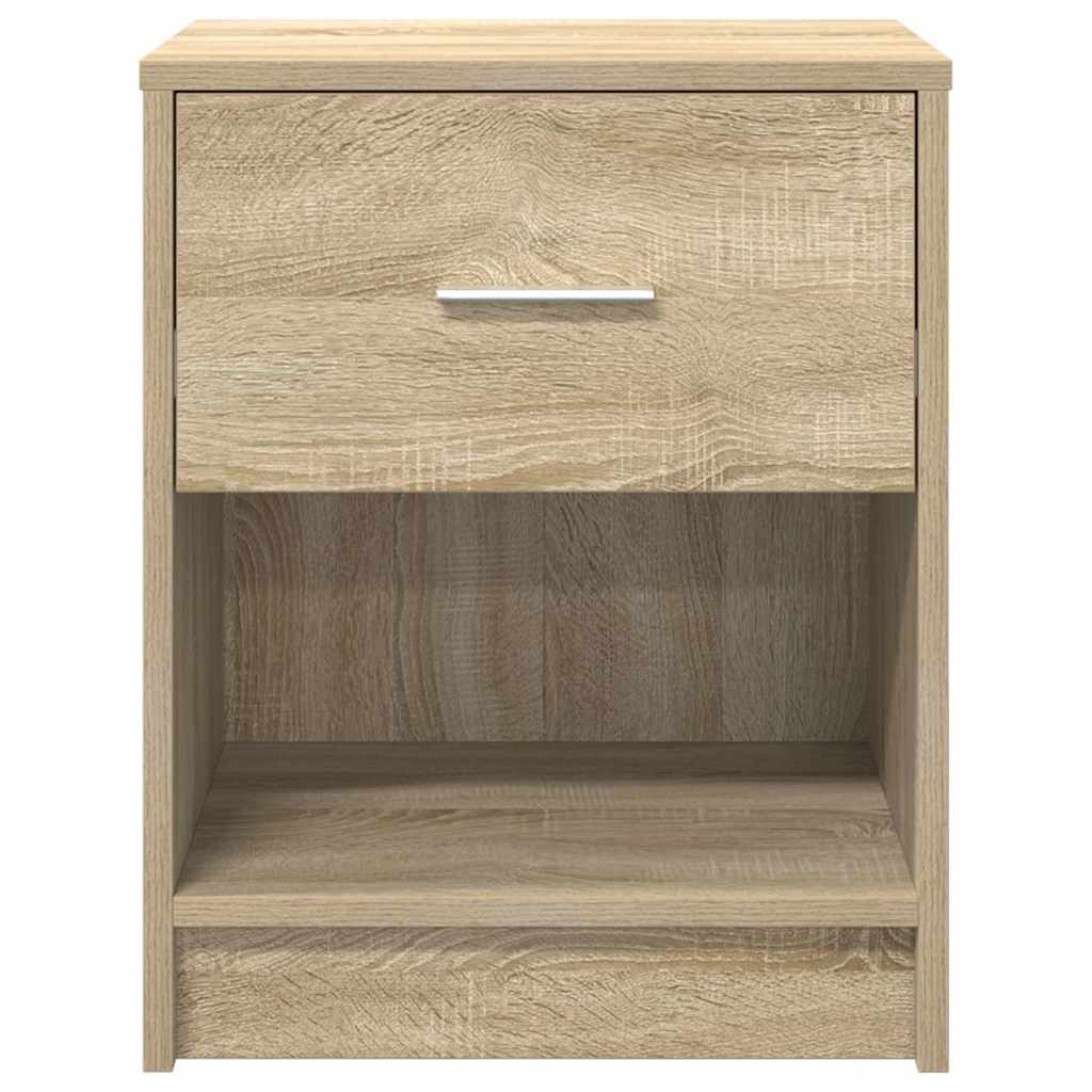 Mesa de cabeceira com gaveta 40x34x50 cm carvalho sonoma