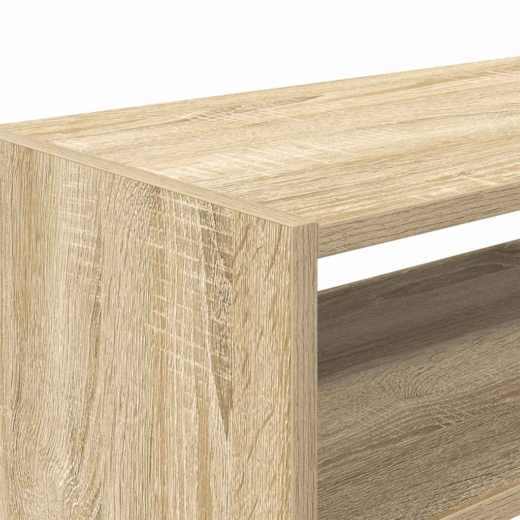 Sapateiras 2 pcs empilháveis 60x30x30,5 cm carvalho sonoma