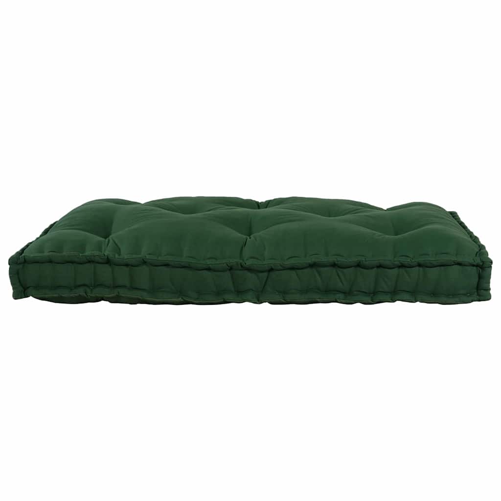 Travesseiro para Sofá Pallet Verde tecido