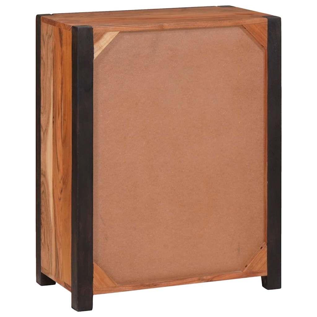 Buffet 2 pcs Castanho 110 x 30 x 75 cm Madeira de acácia maciça