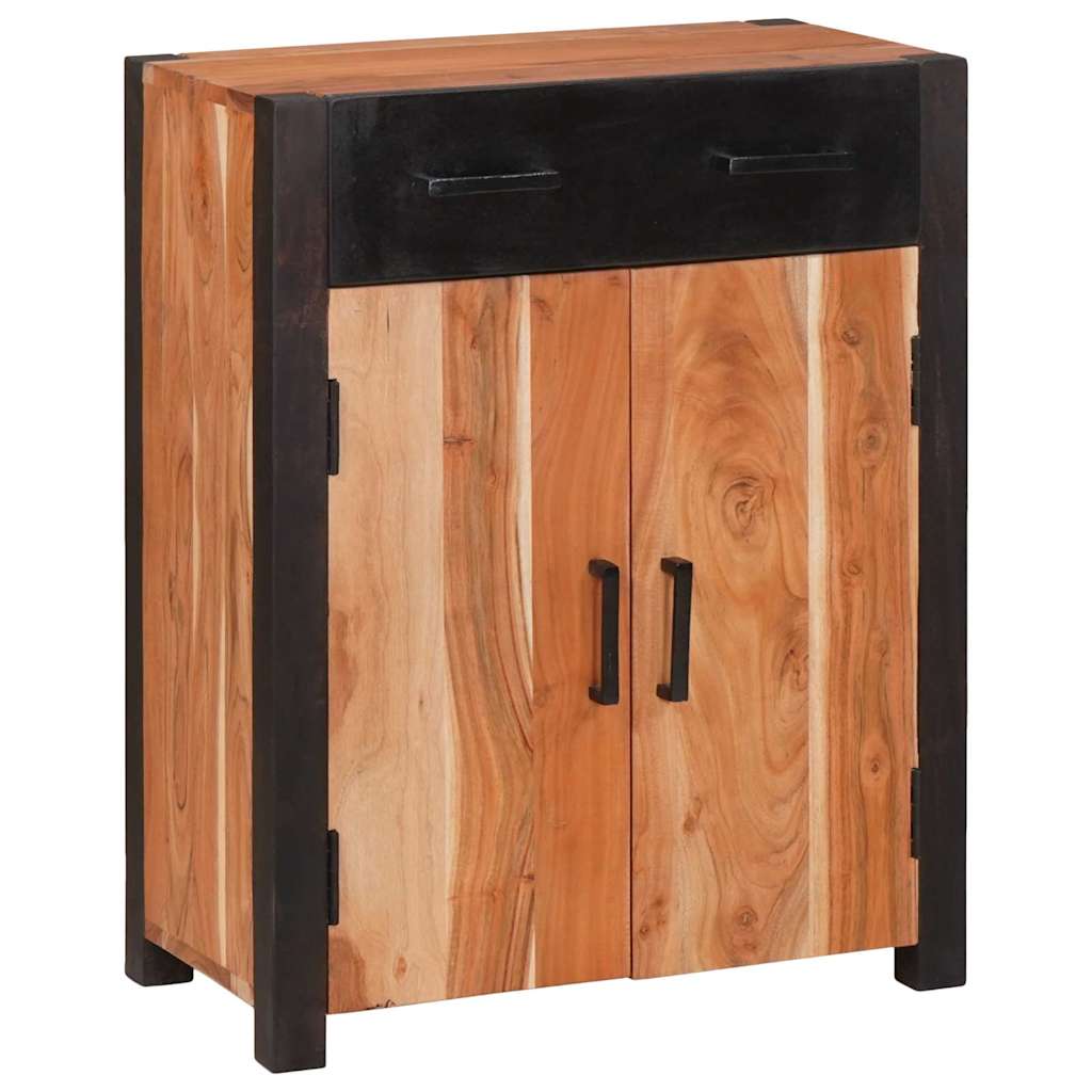 Buffet 3 pcs Castanho 165 x 30 x 75 cm Madeira de acácia maciça