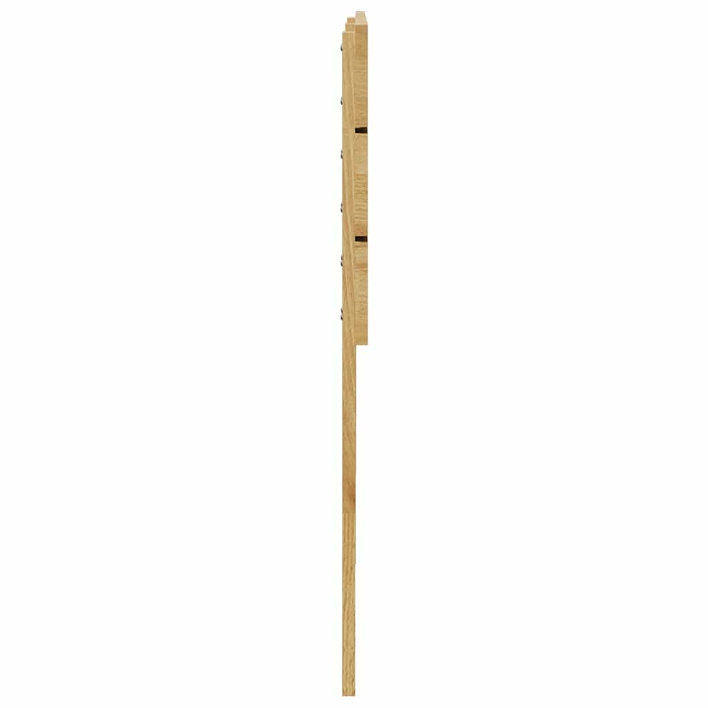 Cabeceira 140 cm Madeira Maciça Carvalho