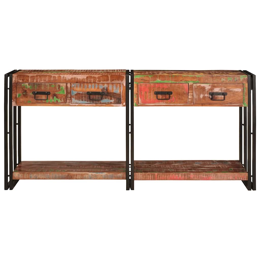 Conjunto de Mesas de Console com gaveta Outros 2 pcs Multicolor