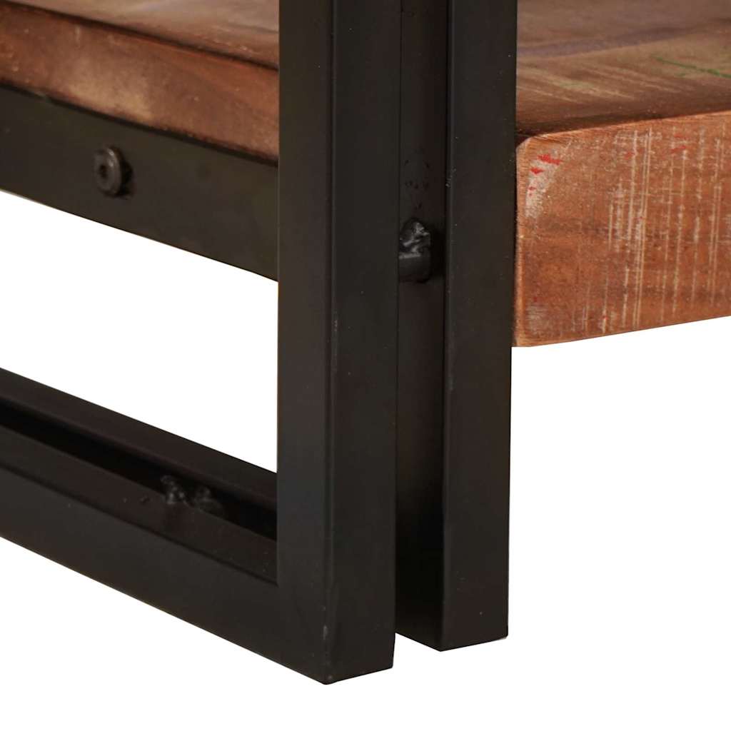 Mesas consola Outros 2 pcs Multicolor Madeira recuperada maciça