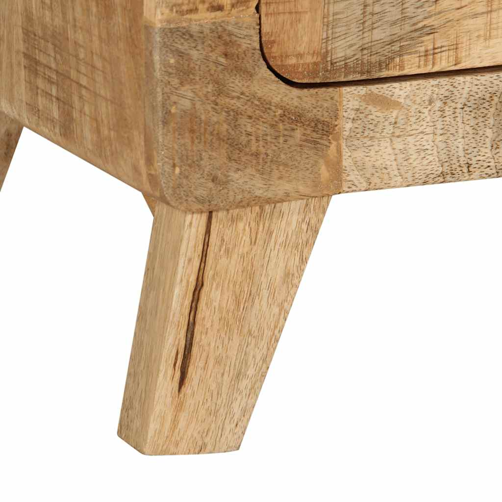 Móvel de TV de madeira de mangueira áspera maciça