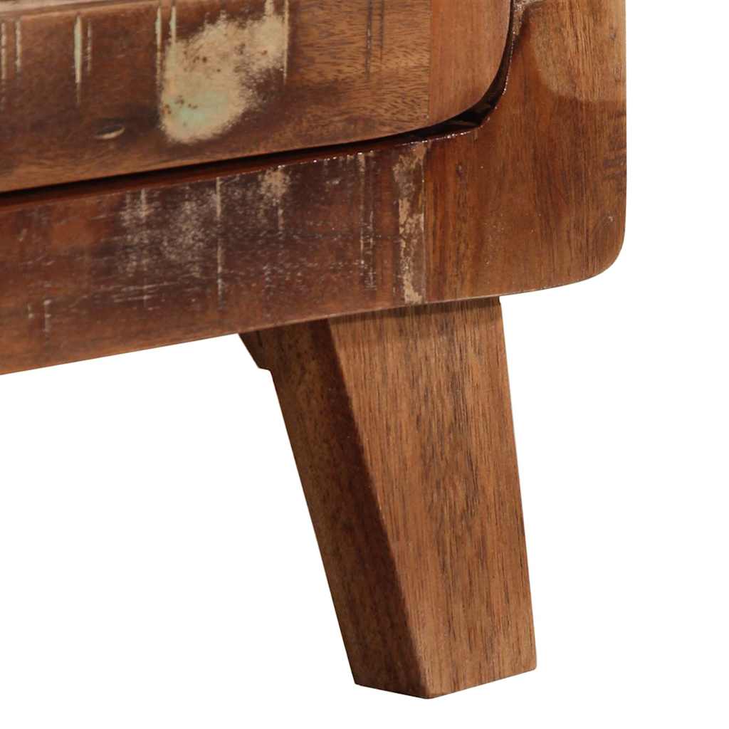 Móvel de TV de madeira recuperada maciça