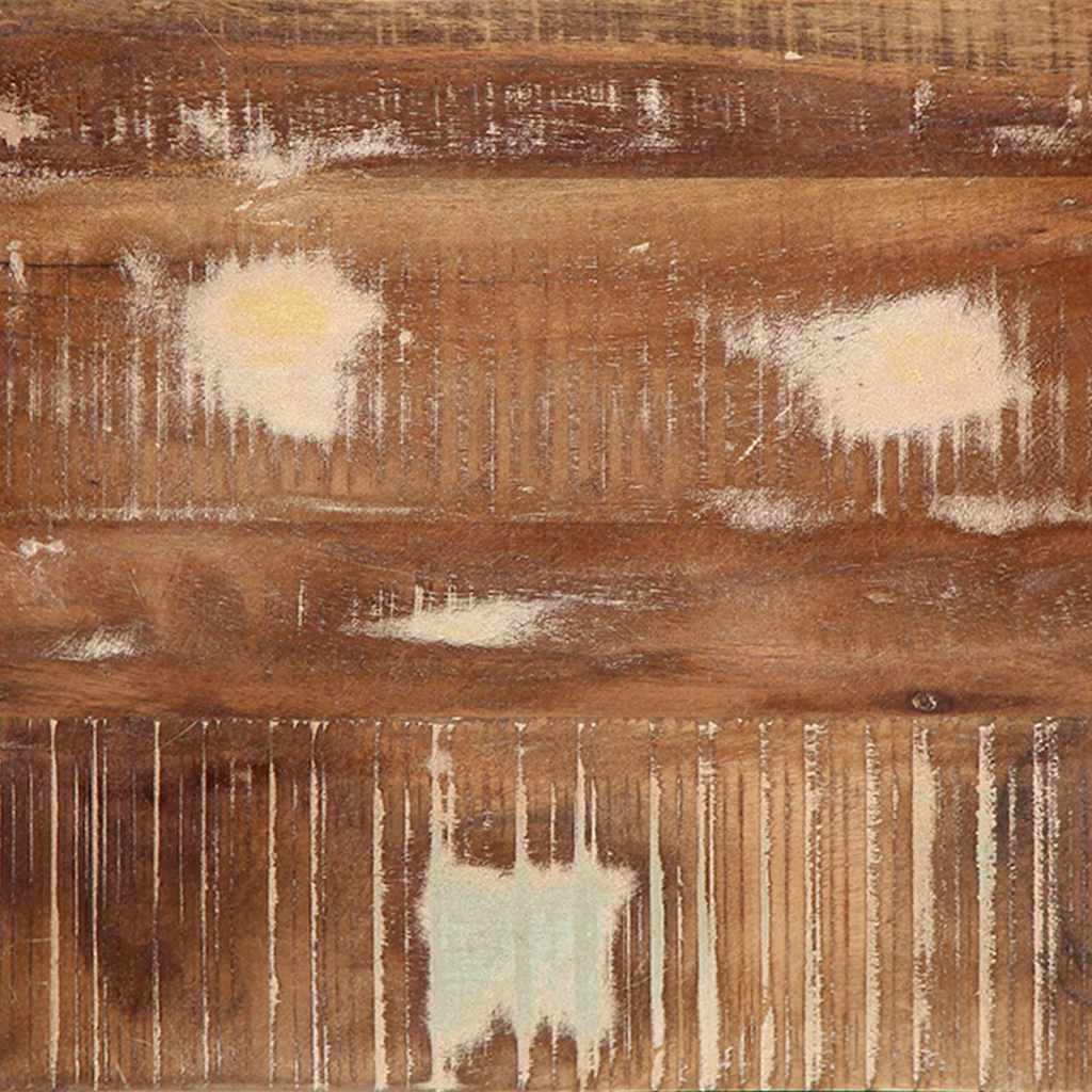 Móvel de TV de madeira recuperada maciça