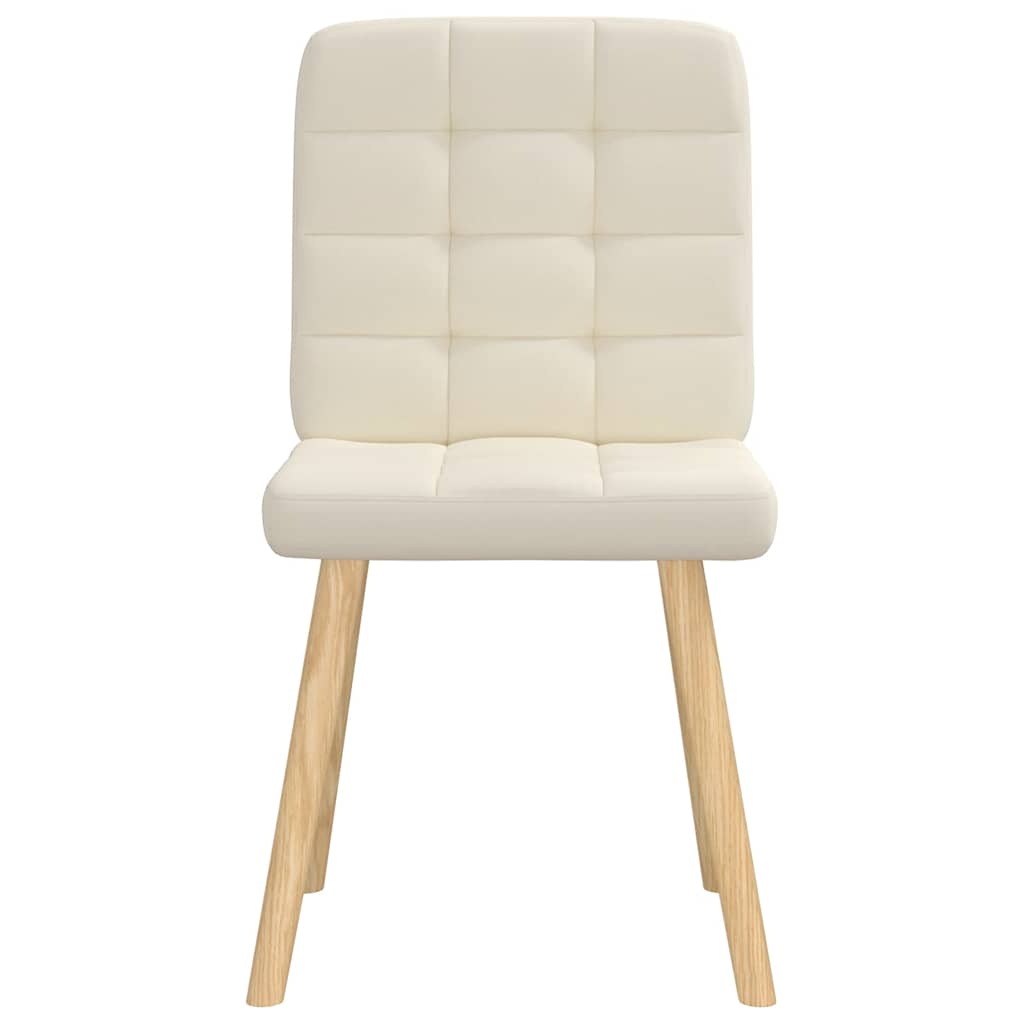Cadeiras de jantar 2 pcs linho