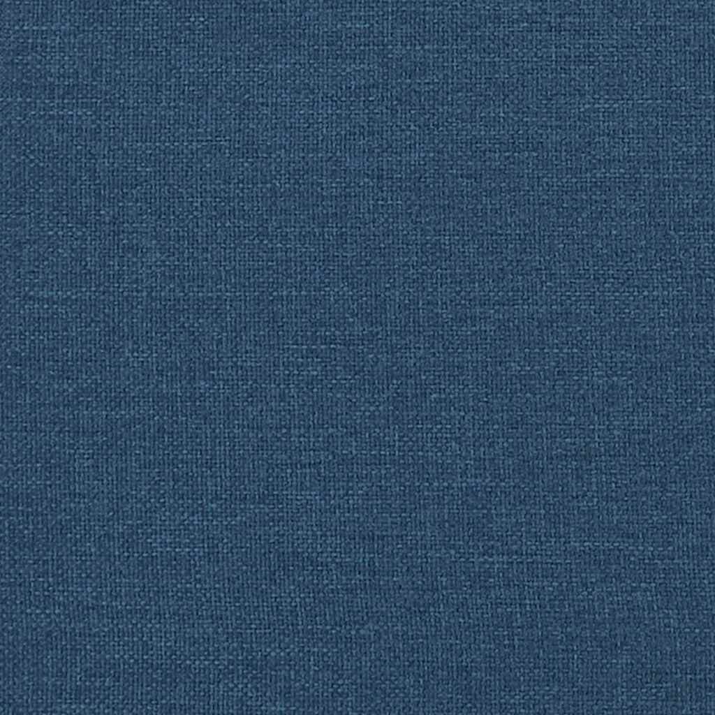 Cadeiras de jantar 2 pcs tecido azul