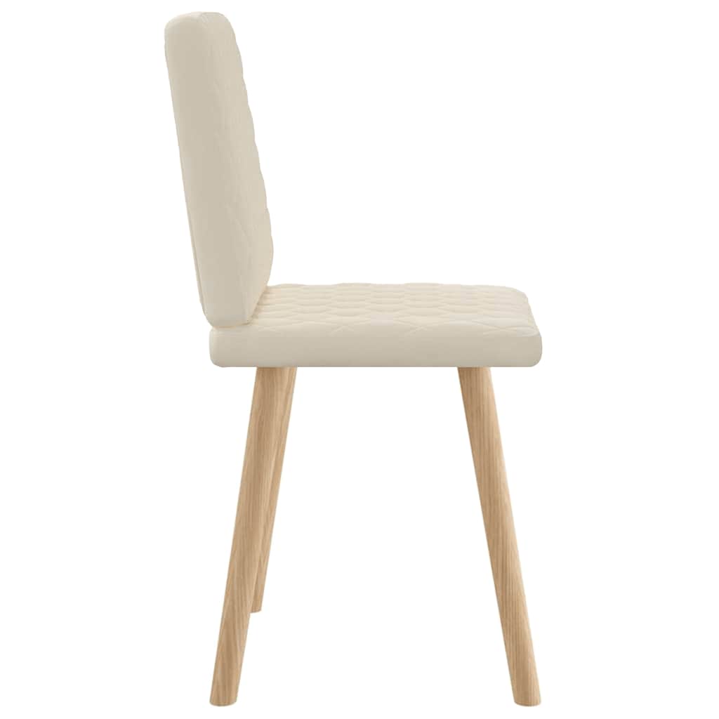 Cadeiras de jantar 2 pcs linho