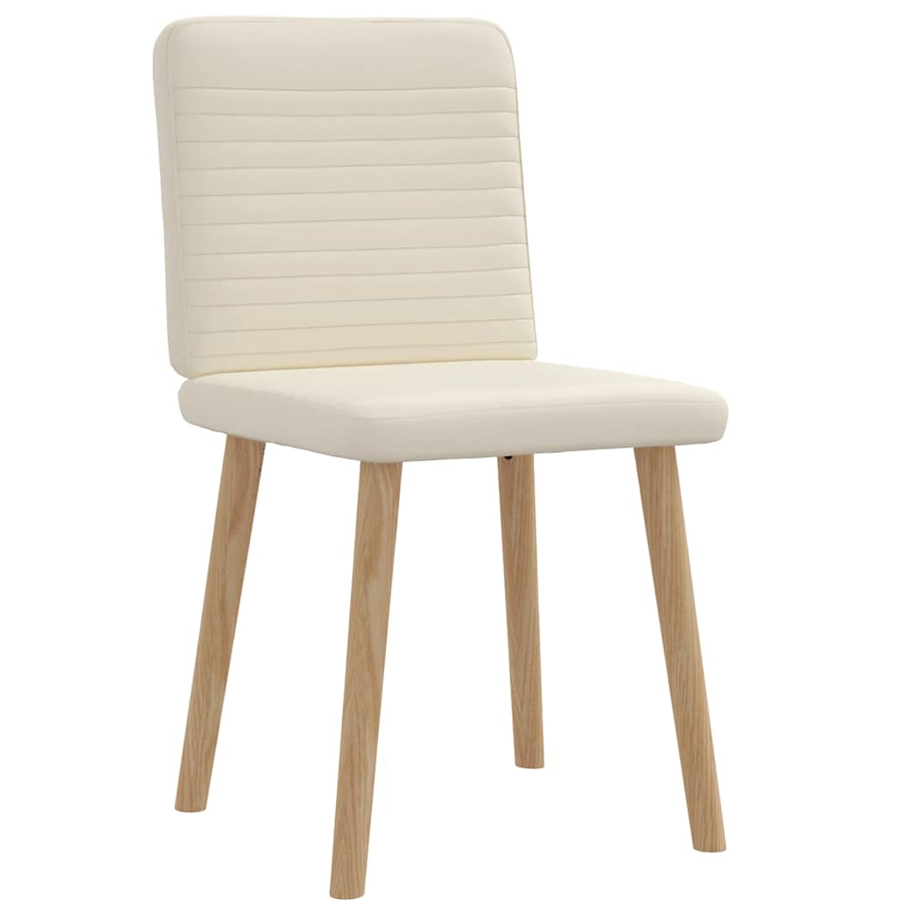 Cadeiras de jantar 2 pcs linho