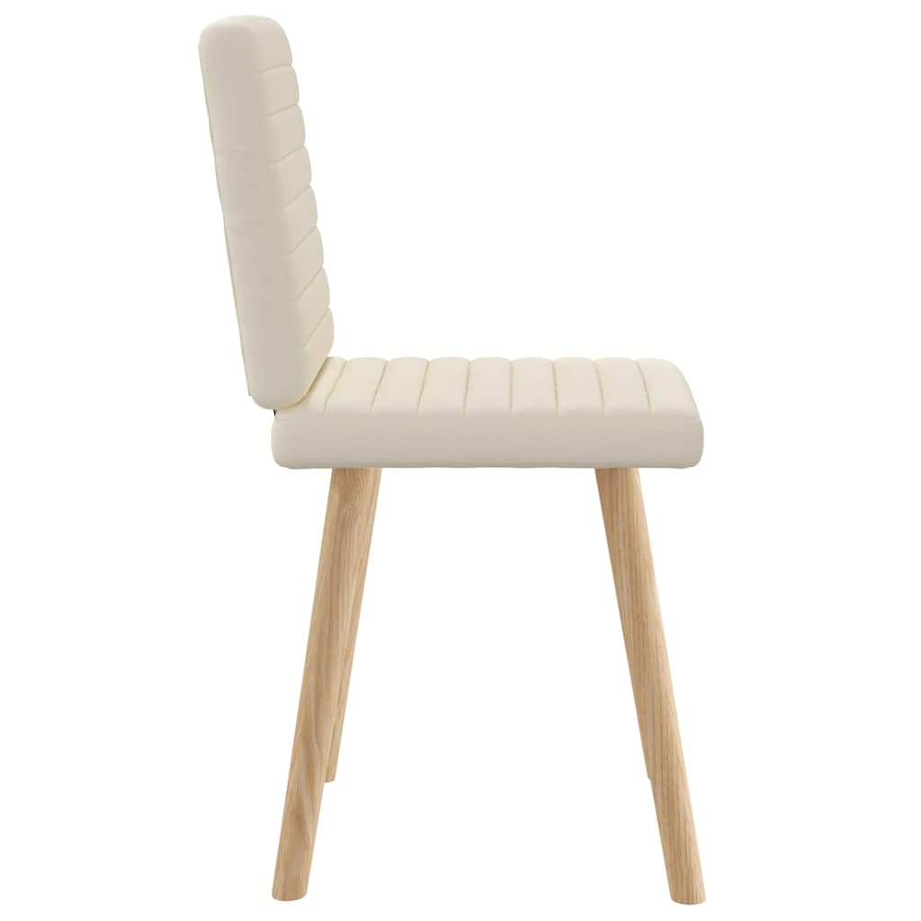 Cadeiras de jantar 2 pcs linho