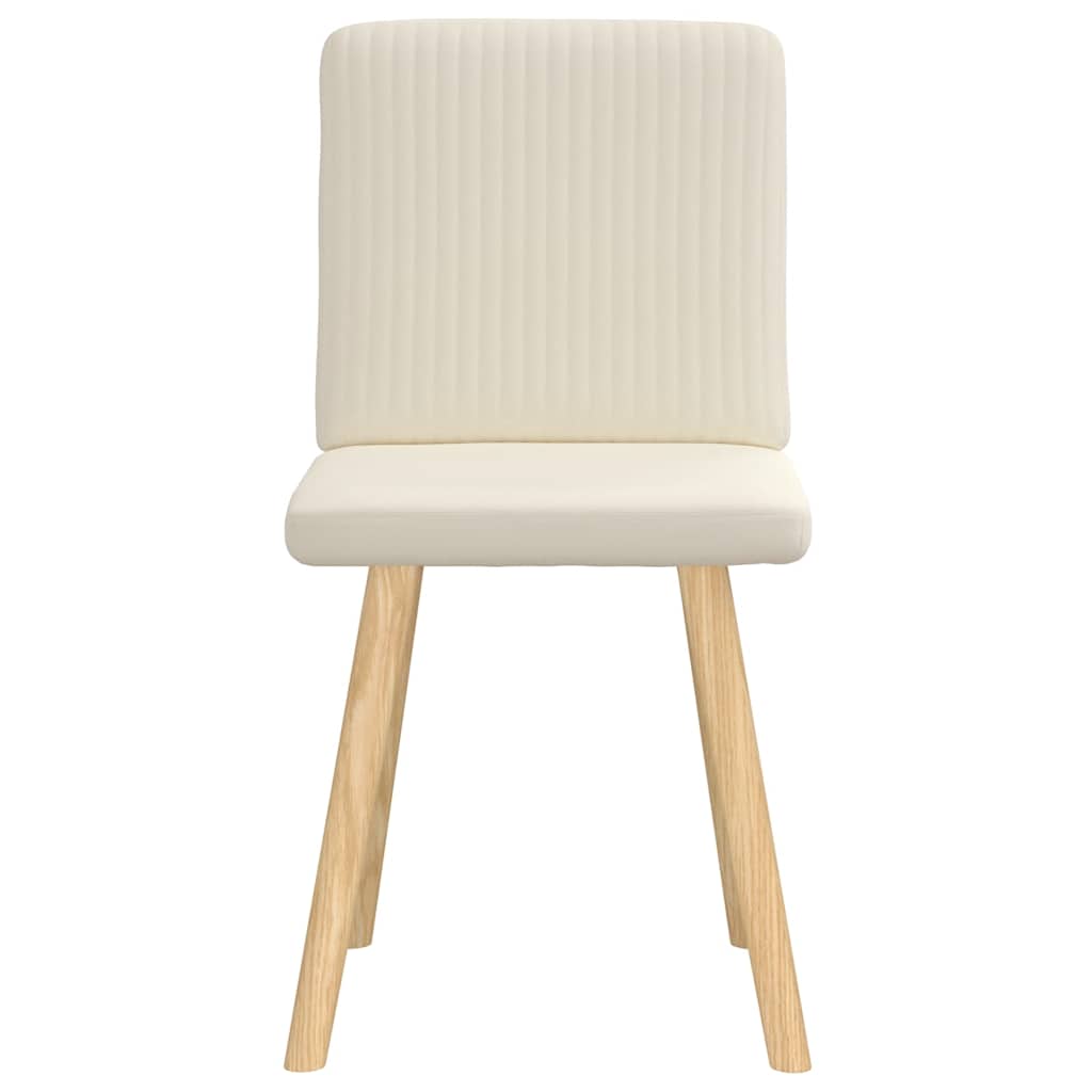Cadeiras de jantar 2 pcs linho