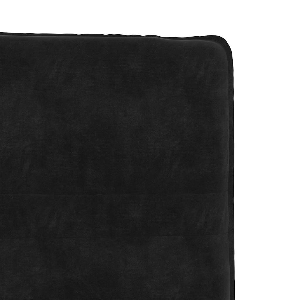 Cadeiras de jantar 2 pcs veludo preto