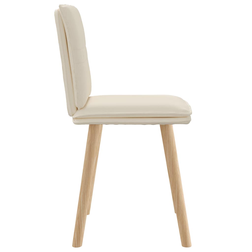 Cadeiras de jantar 2 pcs linho