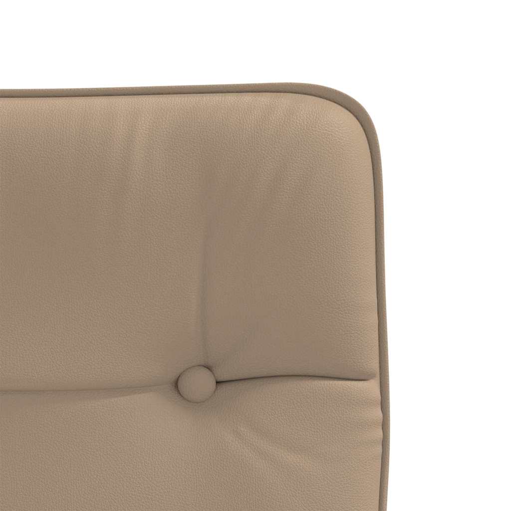 Cadeira de jantar cappuccino couro sintético