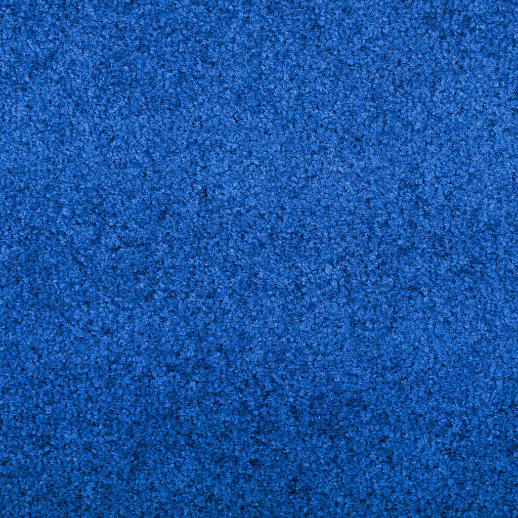Tapete de Entrada Azul e Preto 120 x 300 cm Poliamida e PVC