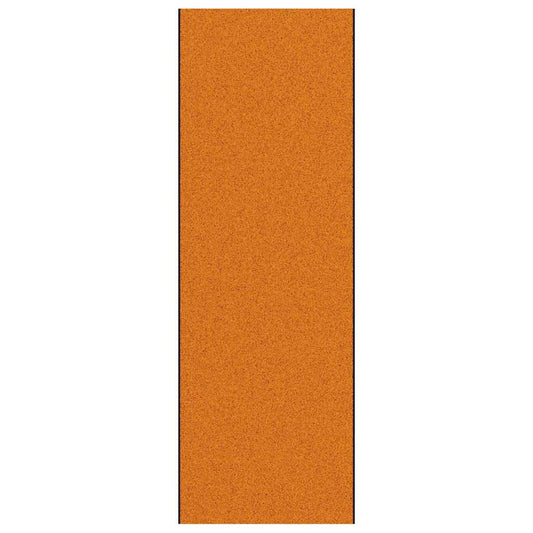 Tapete de Entrada Laranja e Preto 120 x 350 cm Poliamida e PVC