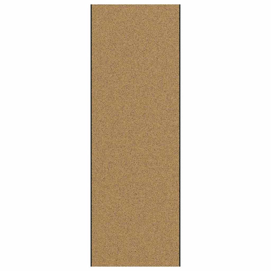 Tapete de Entrada Creme e Preto 120 x 350 cm Poliamida e PVC