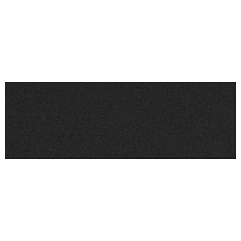 Tapete de Entrada Preto 60 x 180 cm Polipropileno e vinil