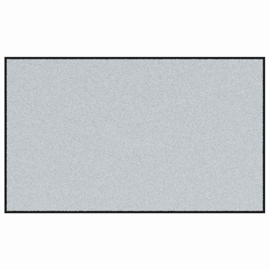 Tapete de Entrada Outros Cinza e Preto 90 x 150 cm