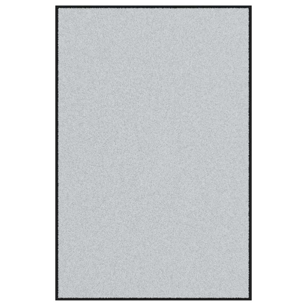 Tapete de Entrada Outros Cinza e Preto 120 x 180 cm