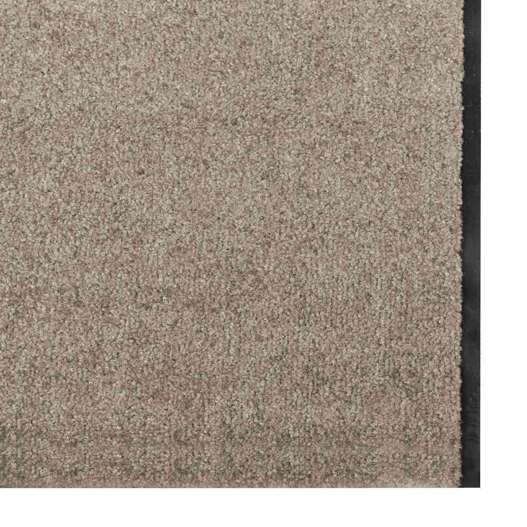 Tapete de Entrada Outros Bege e Preto 120 x 350 cm