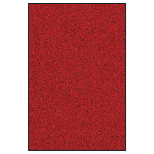 Tapete de Entrada Outros Vermelho e Preto 120 x 180 cm