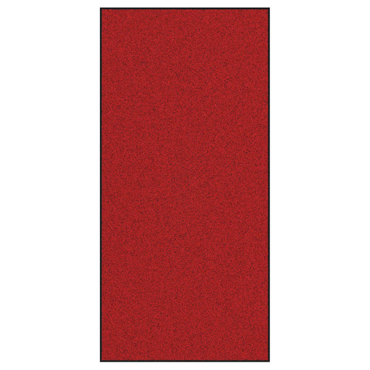 Tapete de Entrada Outros Vermelho e Preto 120 x 250 cm