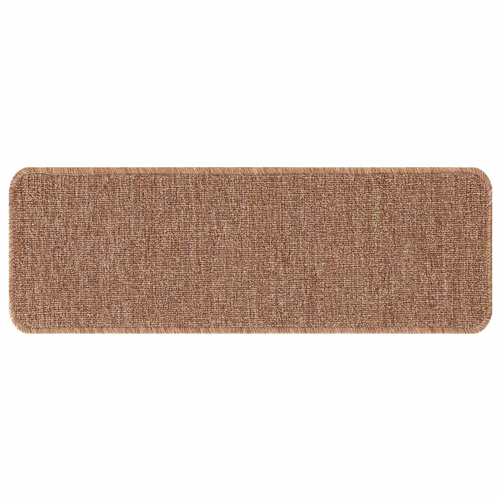 Tapetes Antiderrapantes para Escadas 15 pcs Amarelo 60 x 25 cm