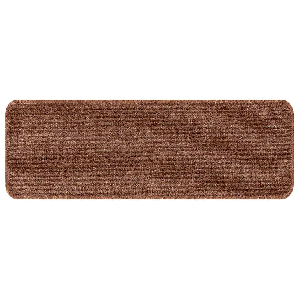 Tapetes Antiderrapantes para Escadas 15 pcs Amarelo 60 x 25 cm