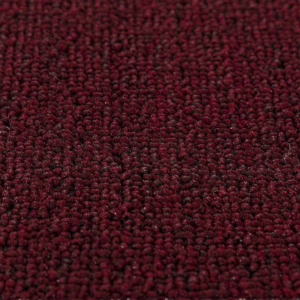 Tapetes Antiderrapantes para Escadas 15 pcs Bordô 75 x 20 cm PP
