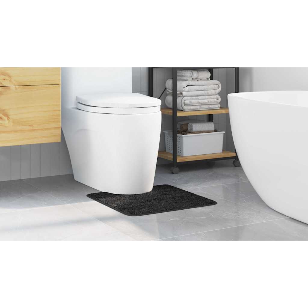 Tapete Antiderrapante para Banheiro com Corte para o Vaso
