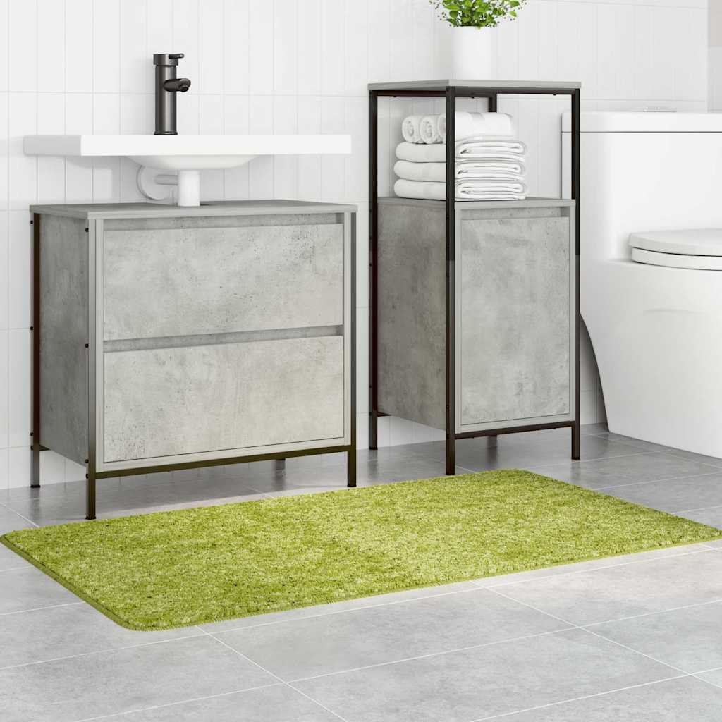 Tapete de Banho Antiderrapante Verde 70 x 120 cm PP