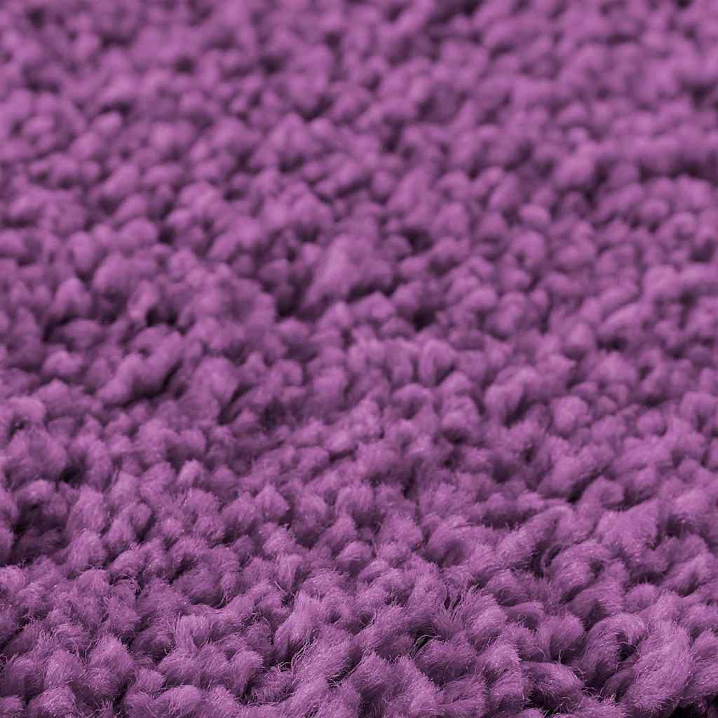 Conjunto de Tapetes de Banho Antiderrapantes 2 pcs Roxo PP