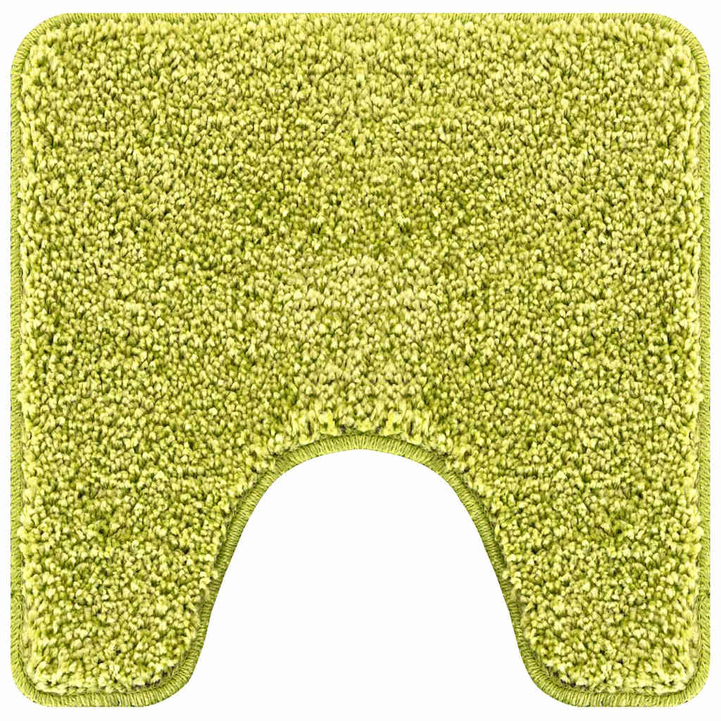 Conjunto de Tapetes de Banho Antiderrapantes 3 pcs Verde