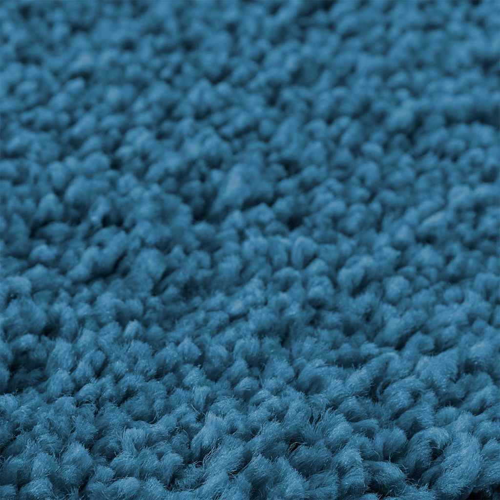 Conjunto de Tapetes de Banho Antiderrapantes 3 pcs Azul