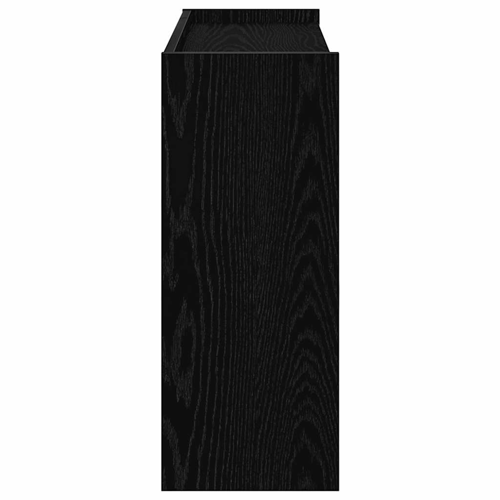Sapateira 80x25x62 cm derivados de madeira preto