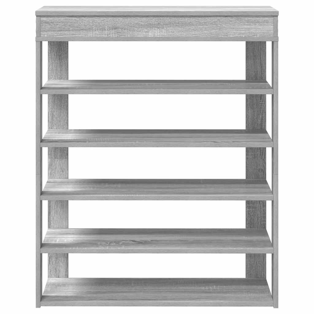 Sapateira 80x30x98 cm derivados de madeira cinzento sonoma