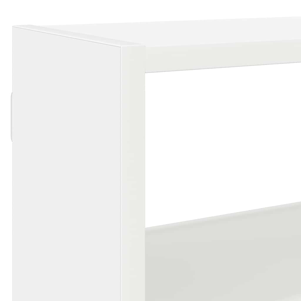 Estante parede cúbica 7 compartimentos derivados madeira branco