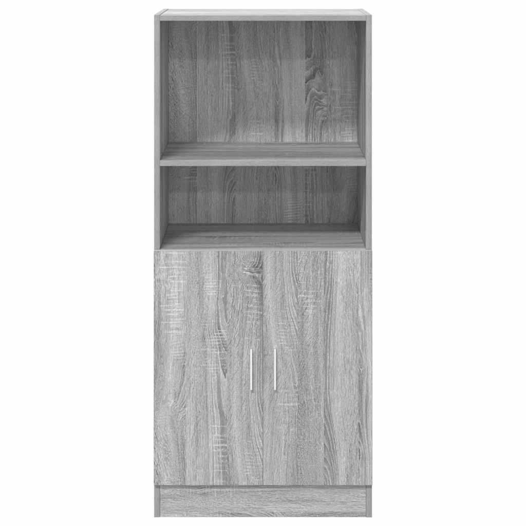 Armário cozinha 57x41,5x131,5 cm derivados madeira sonoma cinza