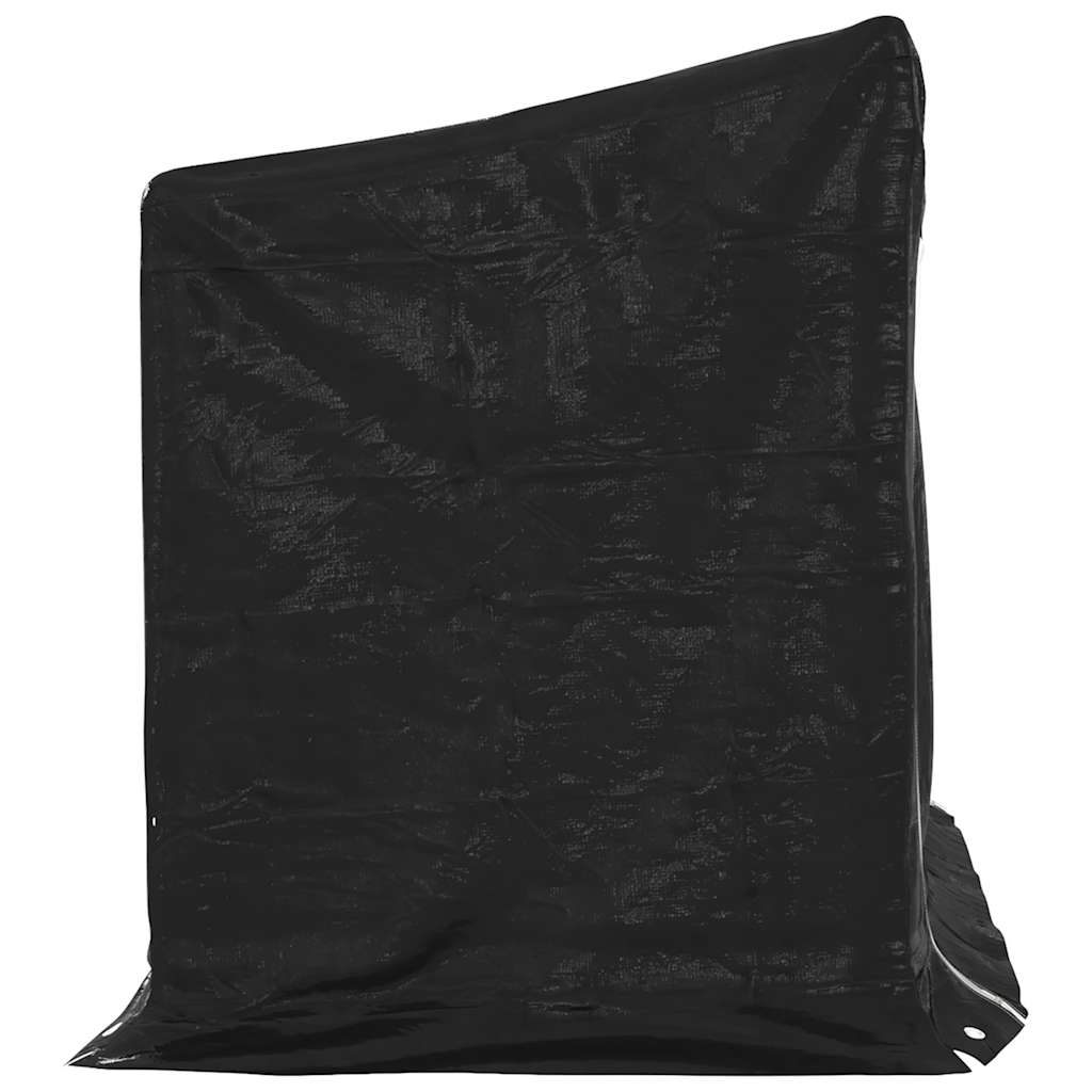 Rack de lenha tampa de chuva 151x80,5x110,5 cm aço galvanizado