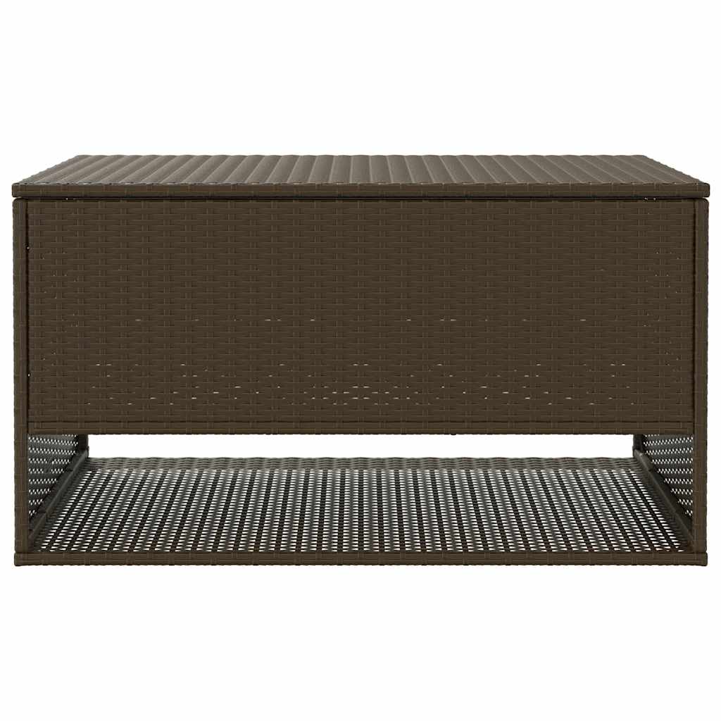 Caixa para almofadões de exterior 100x55x55,5 cm vime PE
