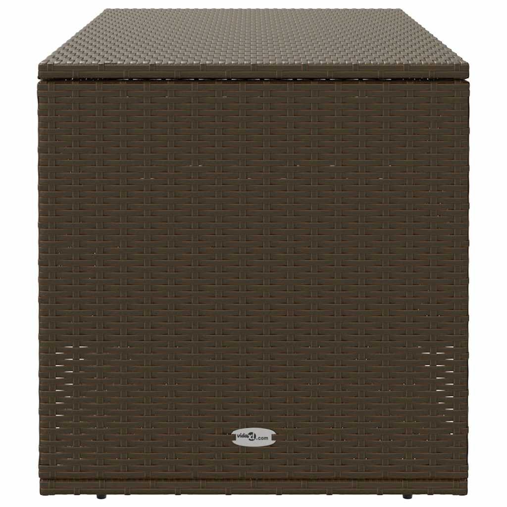 Caixa para almofadões de exterior 100x55x55,5 cm vime PE