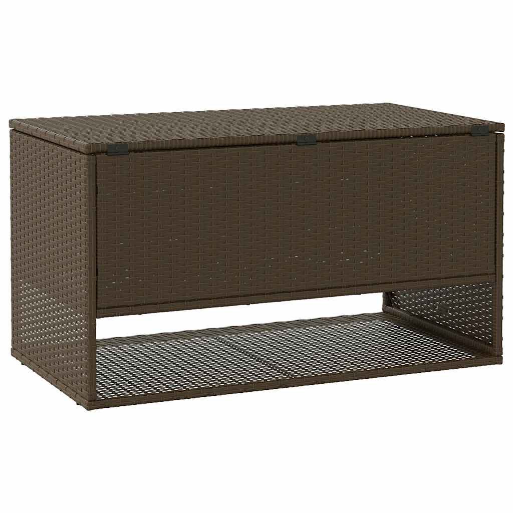 Caixa para almofadões de exterior 100x55x55,5 cm vime PE