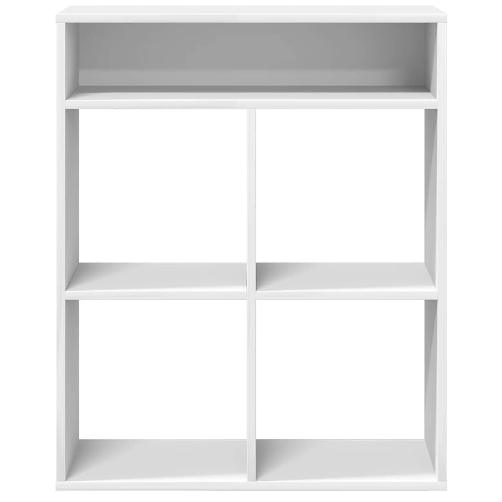 Estante branco 66x31x80 cm derivados de madeira