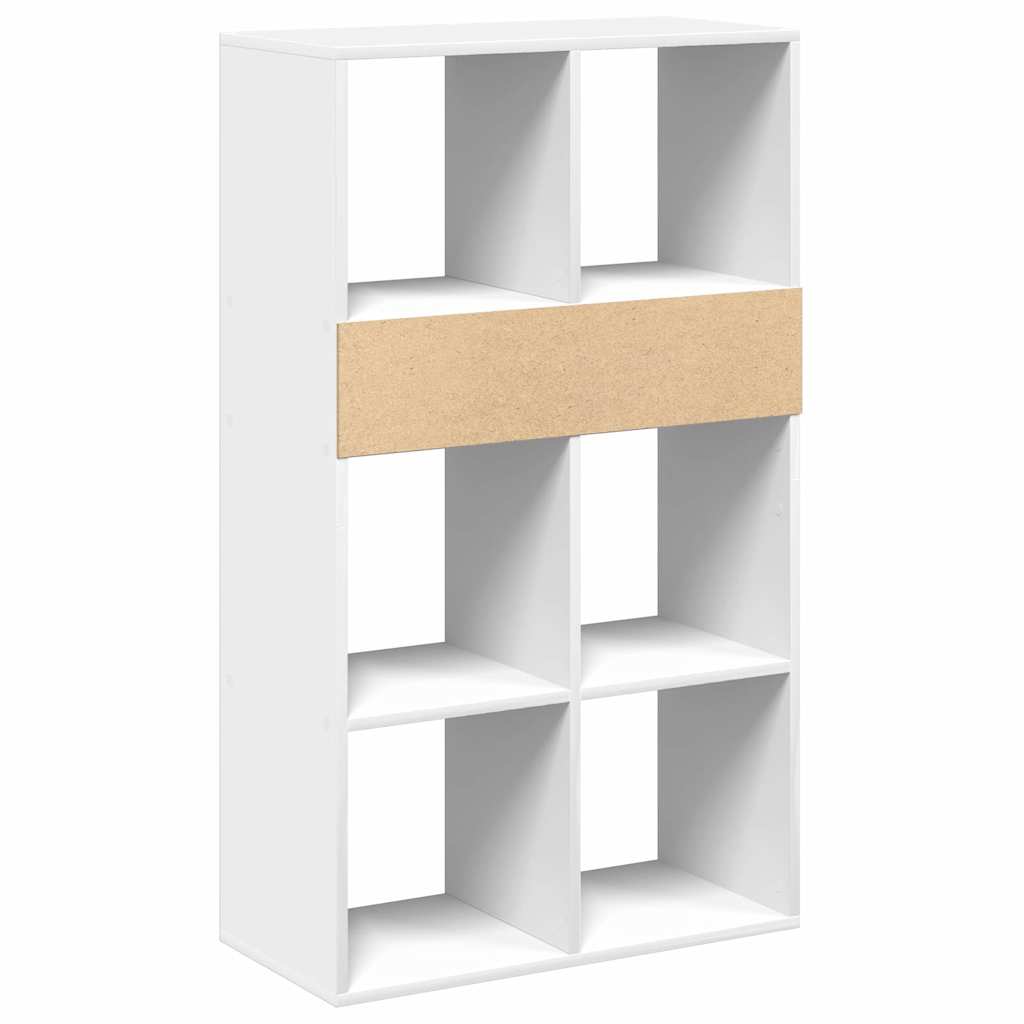 Estante branco 66x31x112 cm derivados de madeira